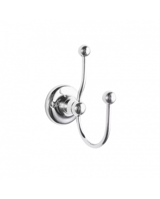 APS6124 Double Robe Hook Chrome