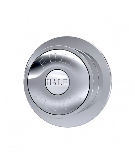 APS6160 Traditional Dual Flush Push Button Chrome