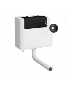 APS6169 Dual Flush Universal Concealed Cistern Matt Black