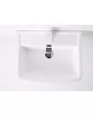APS6171 Bliss 520mm Basin & Semi Pedestal White
