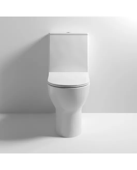 APS6197 Freya Semi Close Coupled Pan, Cistern & SC Seat White