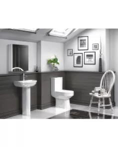 APS6204 Harmony 500mm Basin & Pedestal White