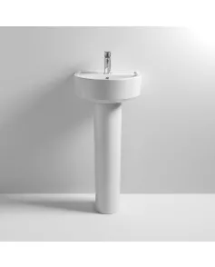 APS6211 Provost 420mm Basin & Pedestal White