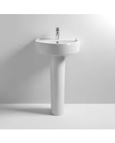APS6212 Provost 520mm Basin & Pedestal White