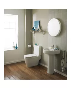 APS6212 Provost 520mm Basin & Pedestal White