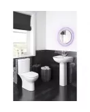 APS6253 Lawton 550mm Basin & Pedestal White