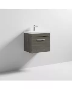 APS6314 500 WH Single Drawer Vanity & Basin 1 Grey Avola