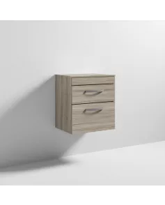 APS6351 500 WH 2-Drawer Vanity & Worktop Driftwood