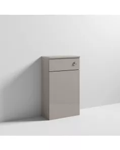 APS6383 500 Wall Hung 2-Door Basin Unit Stone Grey