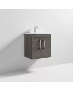 APS6399 500 WH 2-Door Vanity & Basin 2 Grey Avola