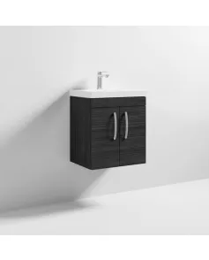 APS6405 500 WH 2-Door Vanity & Basin 3 Hacienda Black