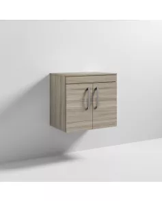 APS6519 600 WH 2-Door Vanity & Worktop Driftwood