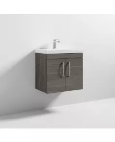 APS6528 600 WH 2-Door Vanity & Basin 3 Grey Avola