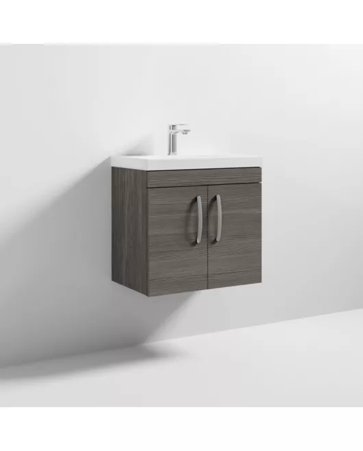 APS6528 600 WH 2-Door Vanity & Basin 3 Grey Avola