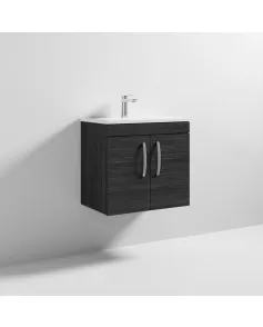 APS6532 600 WH 2-Door Vanity & Basin 2 Hacienda Black