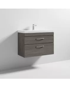 APS6616 800 WH 2-Drawer Vanity & Basin 3 Grey Avola