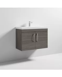 APS6656 800 WH 2-Door Vanity & Basin 3 Grey Avola