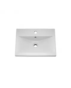 APS6693 500 FS 2-Door Vanity & Basin 1 Gloss White