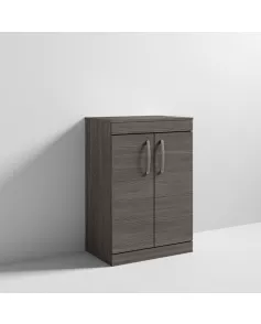 APS6762 600 FS 2-Door Vanity & Worktop Grey Avola