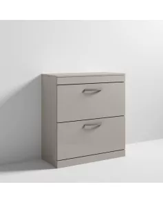 APS6835 800 FS 2-Drawer Vanity & Worktop Stone Grey