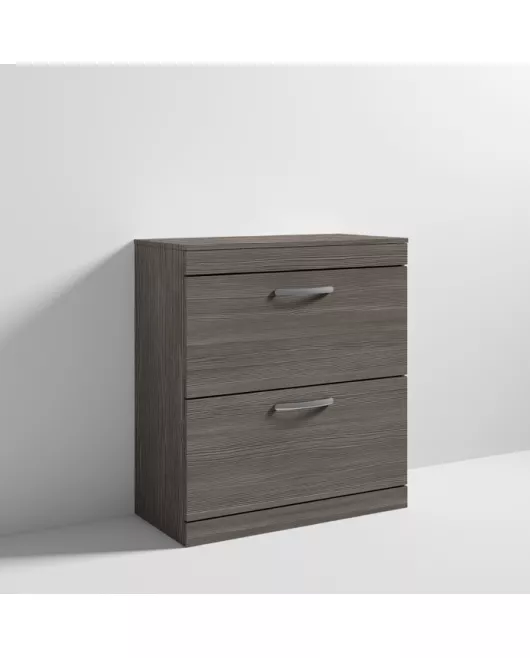 APS6850 800 FS 2-Drawer Vanity & Worktop Grey Avola