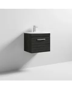 APS7063 500 WH Single Drawer Vanity & Basin 4 Hacienda Black
