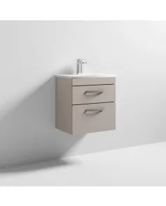 APS7071 500 WH 2-Drawer Vanity & Basin 4 Stone Grey