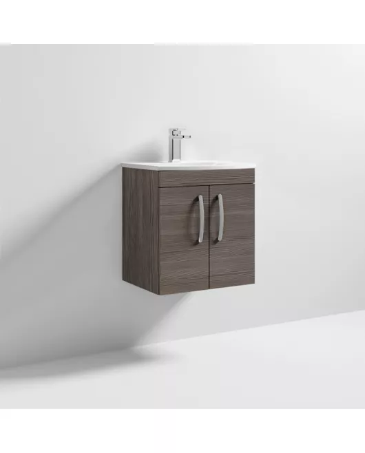 APS7107 500 WH 2-Door Vanity & Basin 4 Brown Grey Avola
