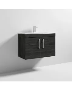 APS7150 800 WH 2-Door Vanity & Basin 4 Hacienda Black