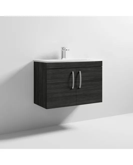 APS7150 800 WH 2-Door Vanity & Basin 4 Hacienda Black