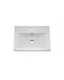APS7195 Floor Standing 500mm Cabinet & Basin 2 High Gloss White