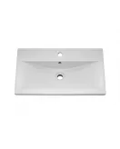 APS7201 White Minimalist 800mm Basin Unit High Gloss White