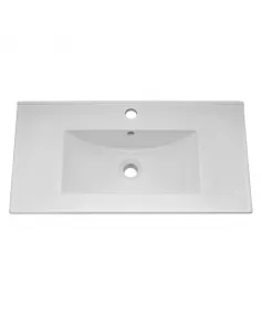 APS7205 White Minimalist 1000mm Basin Unit High Gloss White