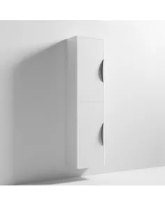 APS7244 350mm WH Tall Unit Gloss White