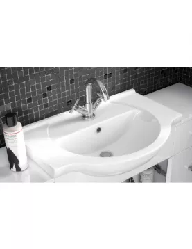 APS7259 Mayford 450mm Basin & Cabinet White Gloss APS7259 Mayford 450mm Basin & Cabinet White Gloss