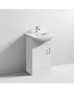 APS7262 Mayford 450mm Basin & Cabinet White Gloss