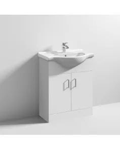 APS7269 Mayford 650mm Basin & Cabinet White Gloss
