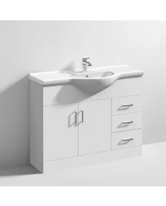 APS7280 Mayford 1050mm Basin & Cabinet White Gloss
