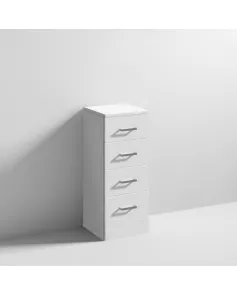 APS7286 300x300 4-Drawer Unit Gloss White