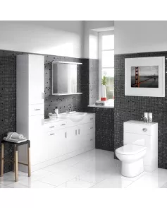 APS7292 500mm WC Unit Gloss White