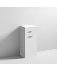 APS7296 Laundry Basket Gloss White