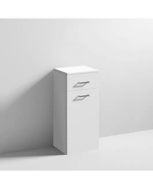APS7296 Laundry Basket Gloss White