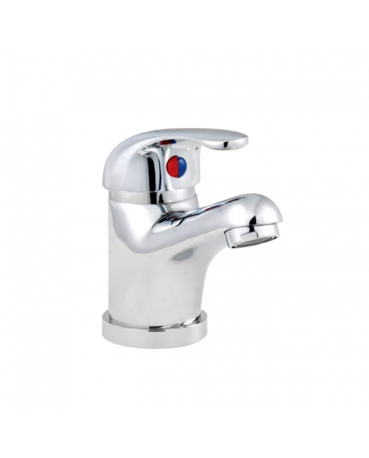 APS7308 D-Type Mono Basin Push Button Waste) Chrome
