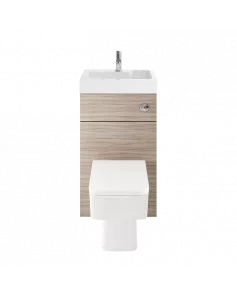 APS7321 500mm Basin & WC Unit Driftwood