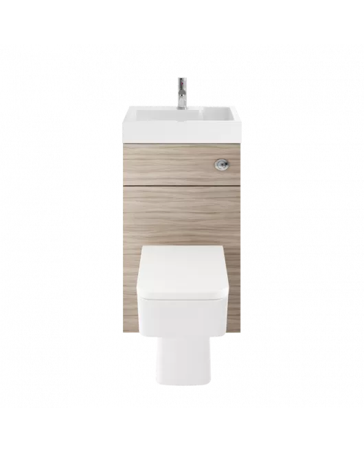 APS7321 500mm Basin & WC Unit Driftwood