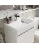 APS7343 500x360 WH 1-Door Vanity & Basin Gloss White