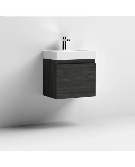 APS7356 500x360 WH 1-Door Vanity & Basin Hacienda Black