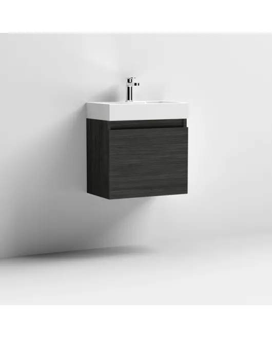 APS7369 500x300 WH 1-Door Vanity & Basin Hacienda Black
