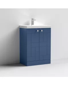 APS7544 600 F/S 2-Door Unit & Basin 3 Satin Blue