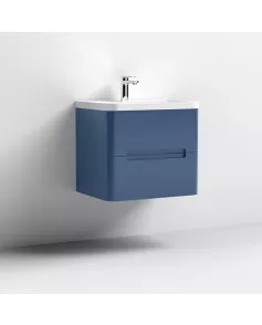 APS7605 600 W/H 2-Drawer Unit & Basin Satin Blue